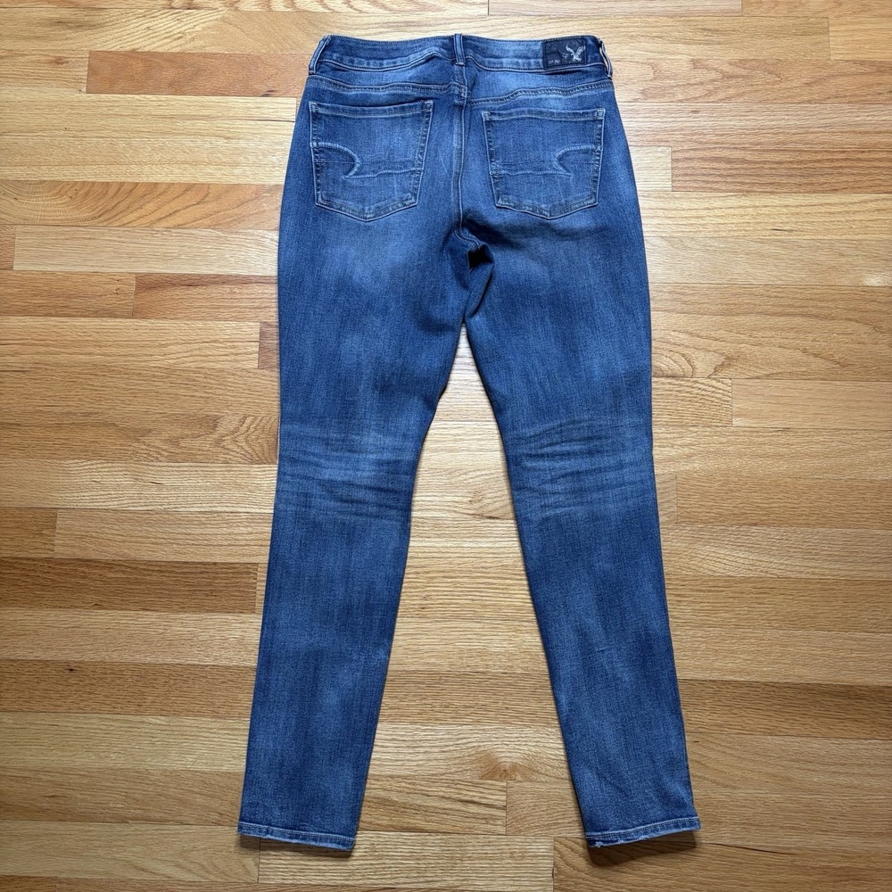 Lot of 4  American Eagle Jeans Size 6 Artist Crop Hi Rise Jegging Skinny Stretch - Picture 10 of 13
